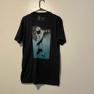 LinkSoul cotton poly blend short sleeve graphic golf t shirt small